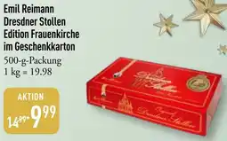 Galeria Markthalle Emil Reimann Dresdner Stollen Edition Frauenkirche im Geschenkkarton Angebot