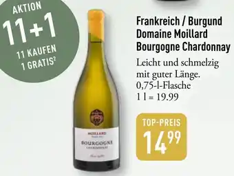 Galeria Markthalle Frankreich / Burgund Domaine Moillard Bourgogne Chardonnay Angebot
