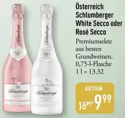 Galeria Markthalle Österreich Schlumberger White Secco oder Rosé Secco Angebot