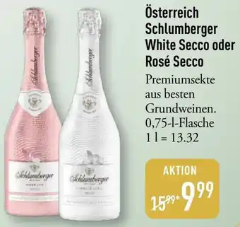 Galeria Markthalle Österreich Schlumberger White Secco oder Rosé Secco Angebot