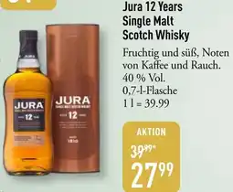 Galeria Markthalle Jura 12 Years Single Malt Scotch Whisky Angebot