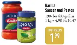 Galeria Markthalle Barilla Saucen und Pestos Angebot