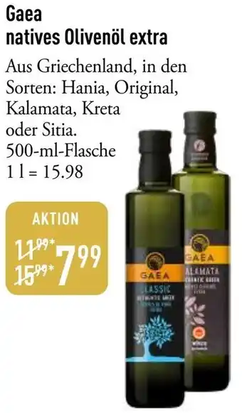 Galeria Markthalle Gaea natives Olivenöl extra Angebot
