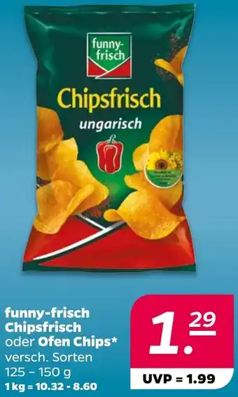 NETTO funny-frisch Chipsfrisch oder Ofen Chips Angebot