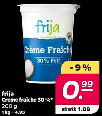 NETTO frija Creme fraiche 30% Angebot