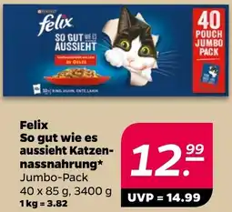 NETTO Felix So gut wie es aussieht Katzennassnahrung Angebot