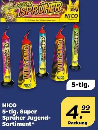NETTO NICO 5-tlg. Super Sprüher Jugend Sortiment Angebot