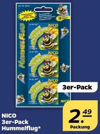 NETTO NICO 3er-Pack Hummelflug Angebot