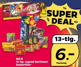 NETTO NICO 13-tlg. Jugend-Sortiment Zaubertüte Angebot