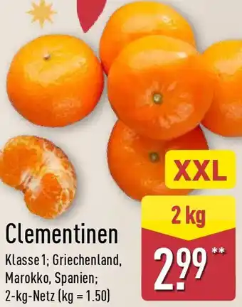 Aldi Nord Clementinen Angebot