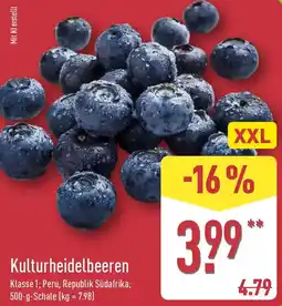 Aldi Nord Kulturheidelbeeren Angebot