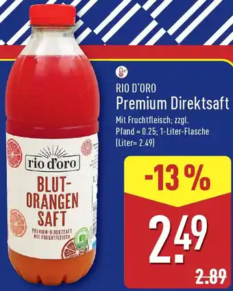 Aldi Nord RIO D'ORO Premium Direktsaft Angebot