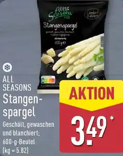 Aldi Nord ALL SEASONS Stangenspargel Angebot