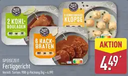 Aldi Nord SPEISEZEIT Fertiggericht Angebot