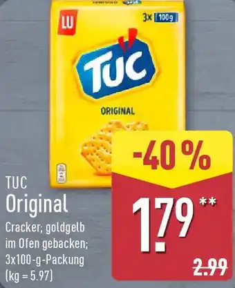 Aldi Nord TUC Original Angebot