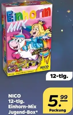 NETTO NICO 12-tlg. Einhorn-Mix Jugend-Box Angebot