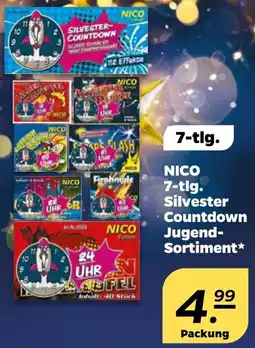 NETTO NICO Silvester Countdown Jugend Sortiment Angebot