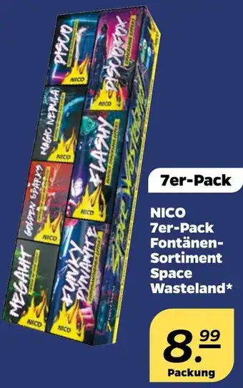 NETTO NICO 7er-Pack Fontänen Sortiment Space Wasteland Angebot