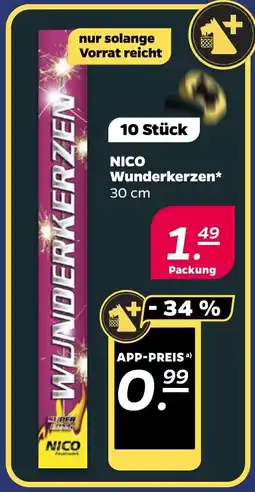 NETTO NICO Wunderkerzen Angebot