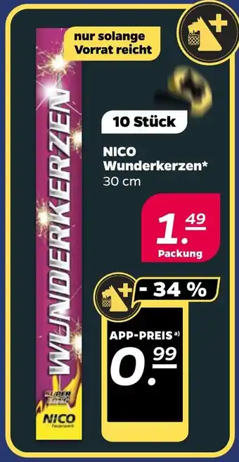 NETTO NICO Wunderkerzen Angebot