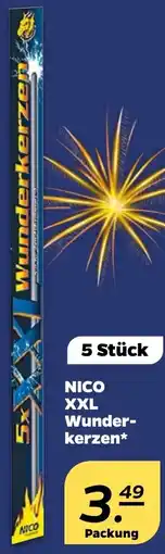 NETTO NICO XXL Wunderkerzen Angebot