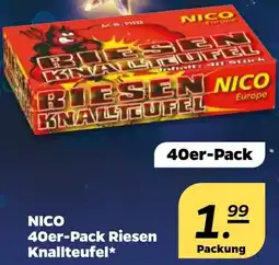 NETTO NICO 40er-Pack Riesen Knallteufel Angebot