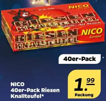 NETTO NICO 40er-Pack Riesen Knallteufel Angebot