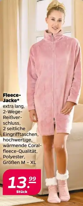 NETTO Fleece Jacke Angebot