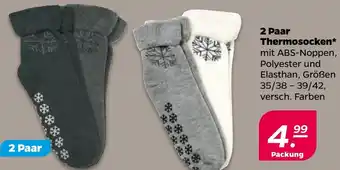 NETTO 2 Paar Thermosocken Angebot