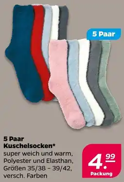 NETTO 5 Paar Kuschelsocken Angebot