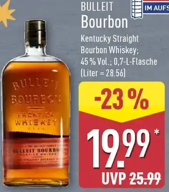 Aldi Nord BULLEIT Bourbon Angebot
