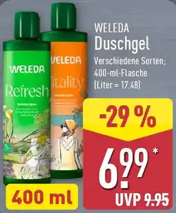 Aldi Nord WELEDA Duschgel Angebot