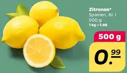 NETTO Zitronen Angebot