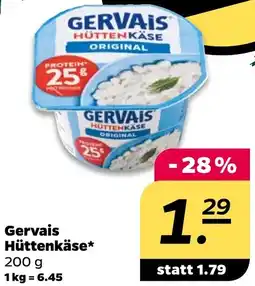 NETTO Gervais Hüttenkäse Angebot