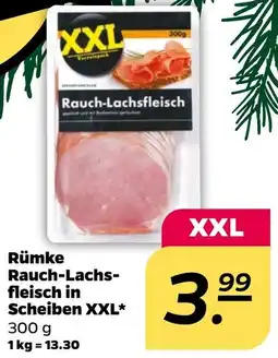NETTO Rümke Rauch-Lachsfleisch in Scheiben XXL Angebot