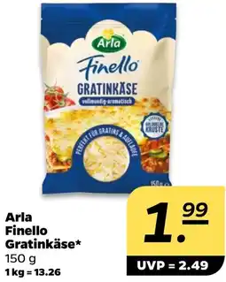 NETTO Arla Finello Gratinkäse Angebot