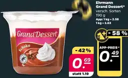 NETTO Ehrmann Grand Dessert Angebot