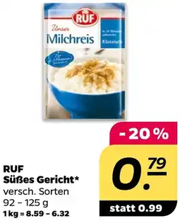 NETTO RUF Süßes Gericht Angebot