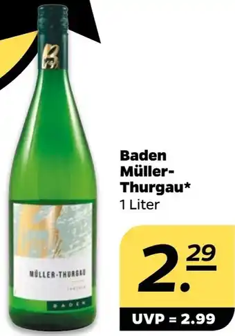 NETTO Baden Müller Thurgau Angebot