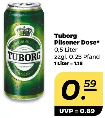 NETTO Tuborg Pilsener Dose Angebot