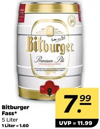NETTO Bitburger Fass Angebot