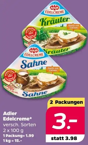 NETTO Adler Edelcreme Angebot