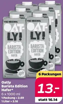 NETTO Oatly Barista Edition Hafer Angebot