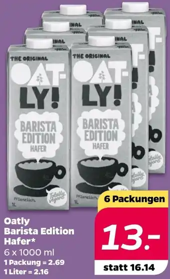 NETTO Oatly Barista Edition Hafer Angebot