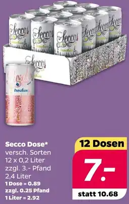 NETTO Secco Dose Angebot