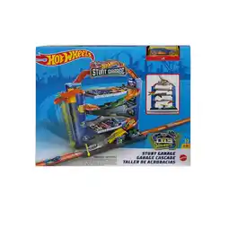 Netto Marken-Discount Mattel GNL70-1 - Hot Wheels City - Spielset mit einem Fahrzeug, Stunt-Garage Angebot