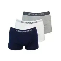 Netto Marken-Discount Emporio Armani Unterwäsche 3er Pack Trunk Unterhosen Herrenshorts Angebot