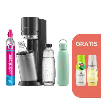Netto Marken-Discount Sodastream DUO Titan Wassersprudler Bundle Titan (Mint) Allround + Sirup Angebot