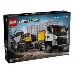 Netto Marken-Discount LEGO Technic Volvo FMX LKW mit EC230 Electric Raupenbagger Angebot