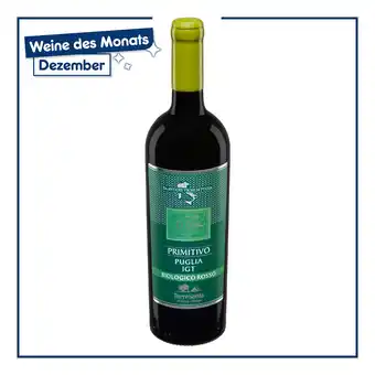 Netto Marken-Discount Torre Santa Primitivo Puglia IGT Vino Biologico 13,5% vol 0,75 Liter - Inhalt: 6 Flaschen Angebot